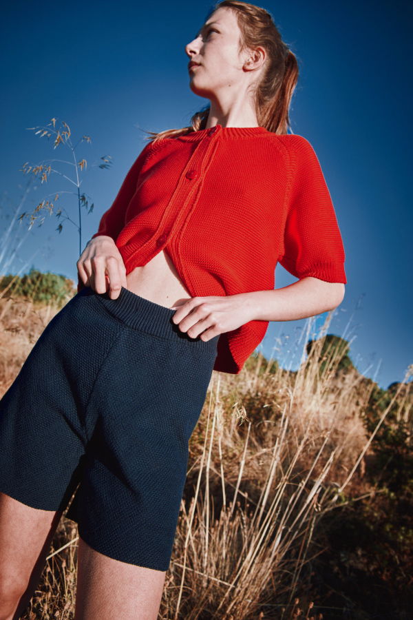 L'ENVERS Jane Slim-Fit in Organic Cotton Shorts