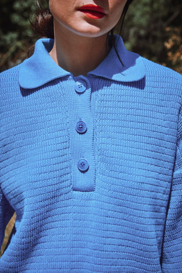 L'ENVERS LILI Oversize Polo Shirt