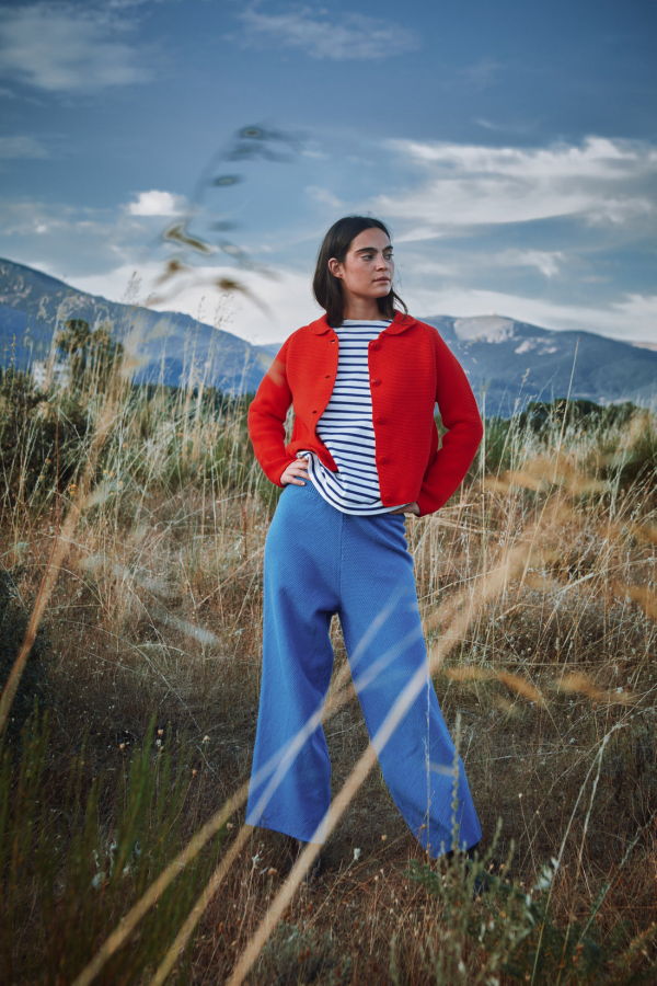 L'ENVERS ROSA Summer Jacket in Organic Cotton