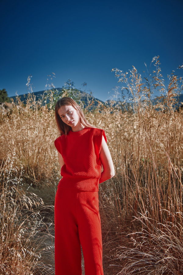 L'ENVERS Valentine Sleeveless Top in Organic Cotton