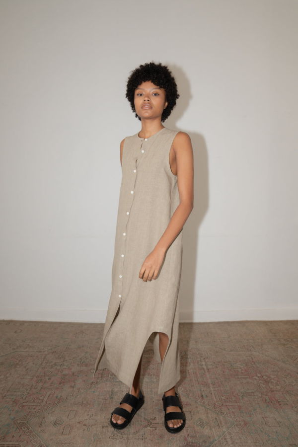 Zii Ropa Hal Dress - Hazelnut