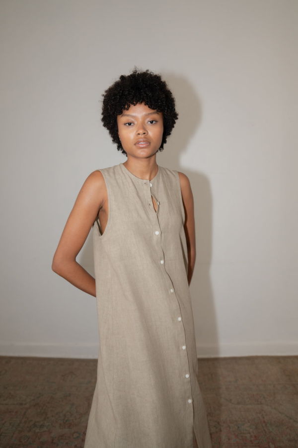 Zii Ropa Hal Dress - Hazelnut