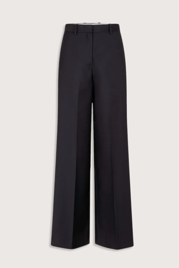 Heirlome Valentina Silk Faille Pant - Black