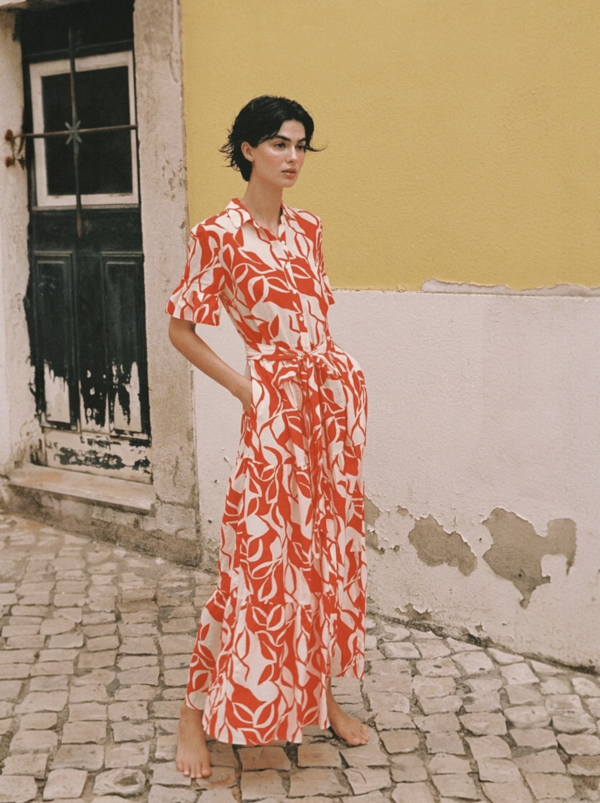 Trovata Birds of Paradise Martine Dress