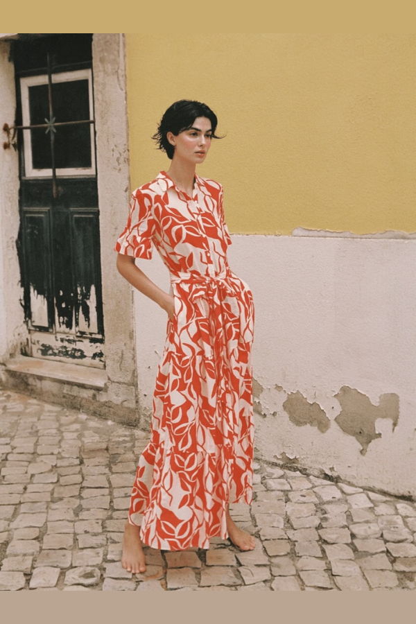 Trovata Birds of Paradise Martine Dress