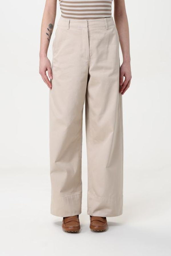 MAX MARA Straight Pants - Naturale