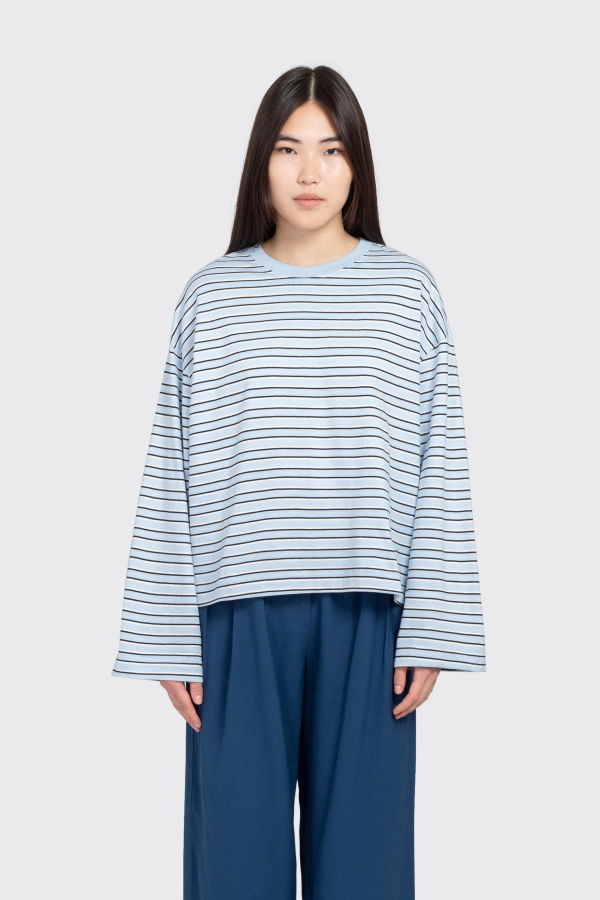 Minimum Mirabelle Long Sleeve T-Shirt - Blue