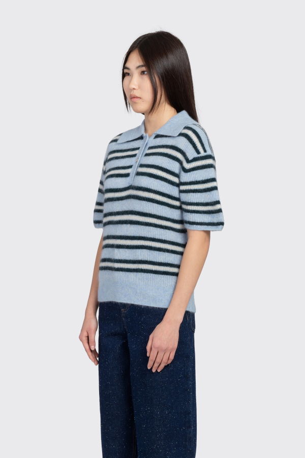 Minimum Ruth Knit Polo - Blue
