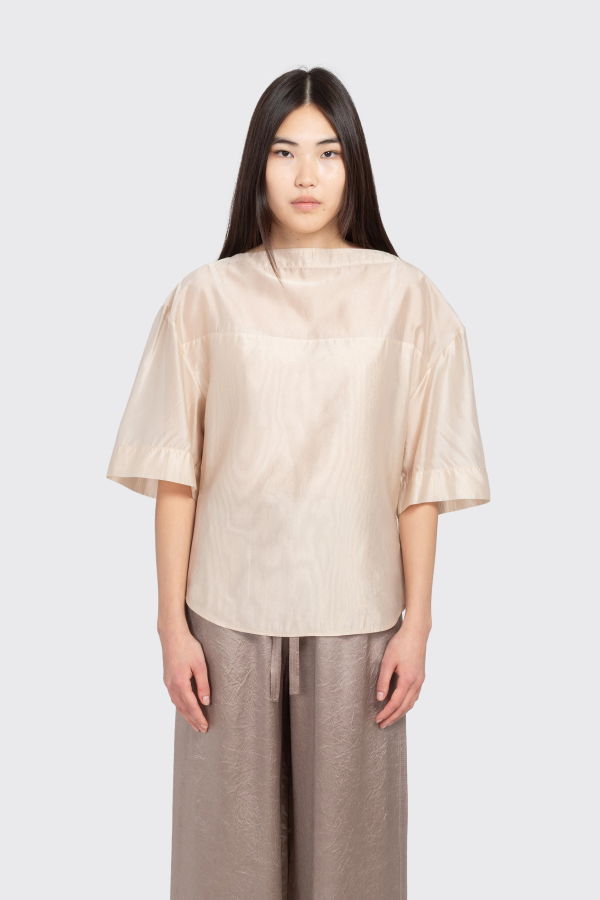 Filippa K Sheer Tee - Pearl