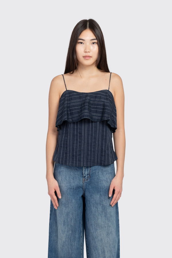 Minimum Zine Top - Blue