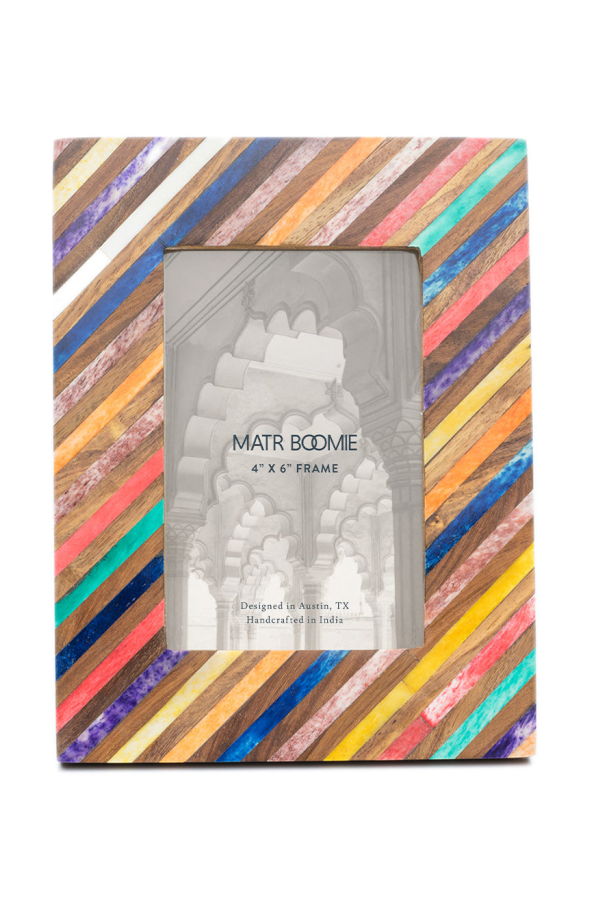 Matr Boomie Banka Mundi Picture Frame - Multicolor