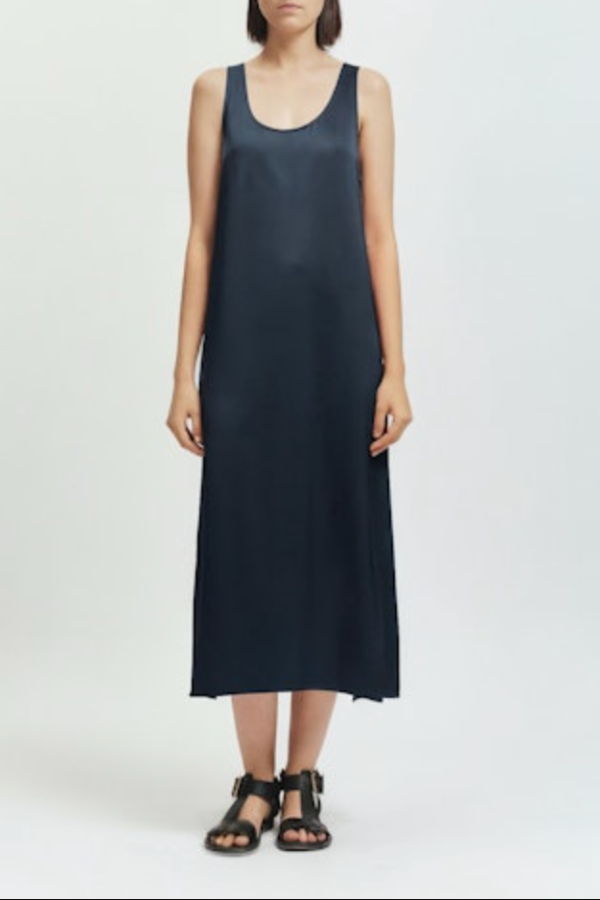 Saint Art New York James Charmeuse Maxi Dress