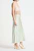 Saint Art New York Talia Charmeuse Maxi Skirt - Jade - Thumbnail 2