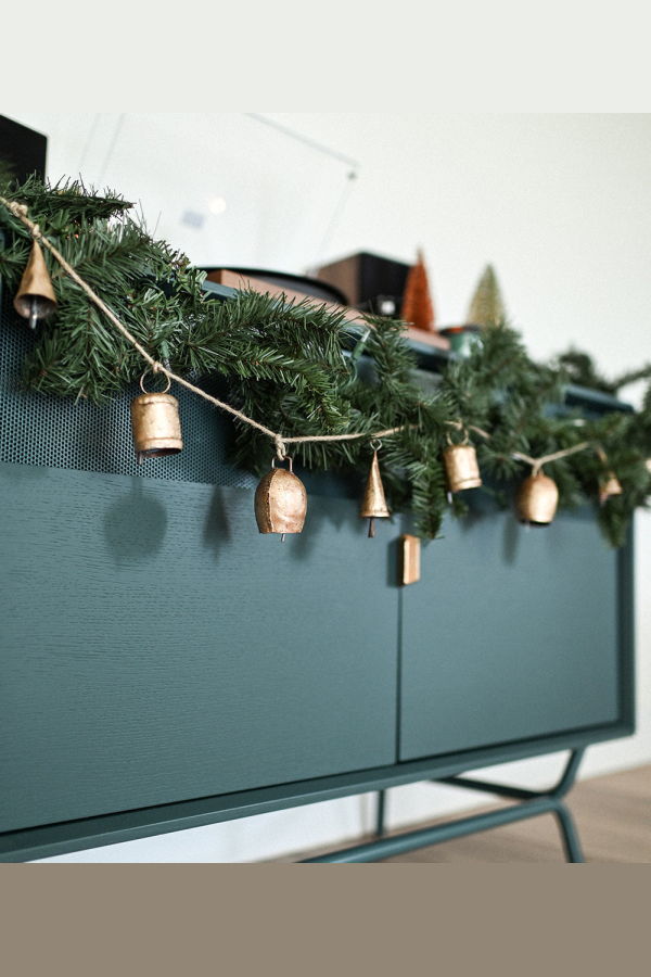 Matr Boomie Rustic Bell Hanging Garland - Hand Tuned