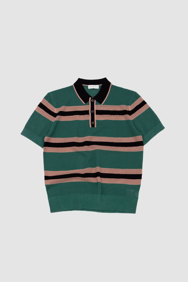 Dries Van Noten Mercy Stripe Polo