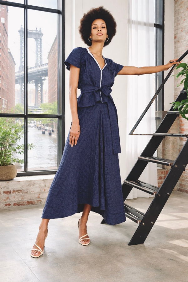 Yesaet Jahzara High Low Skirt