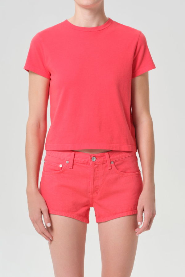 AGOLDE Adine Shrunken Tee