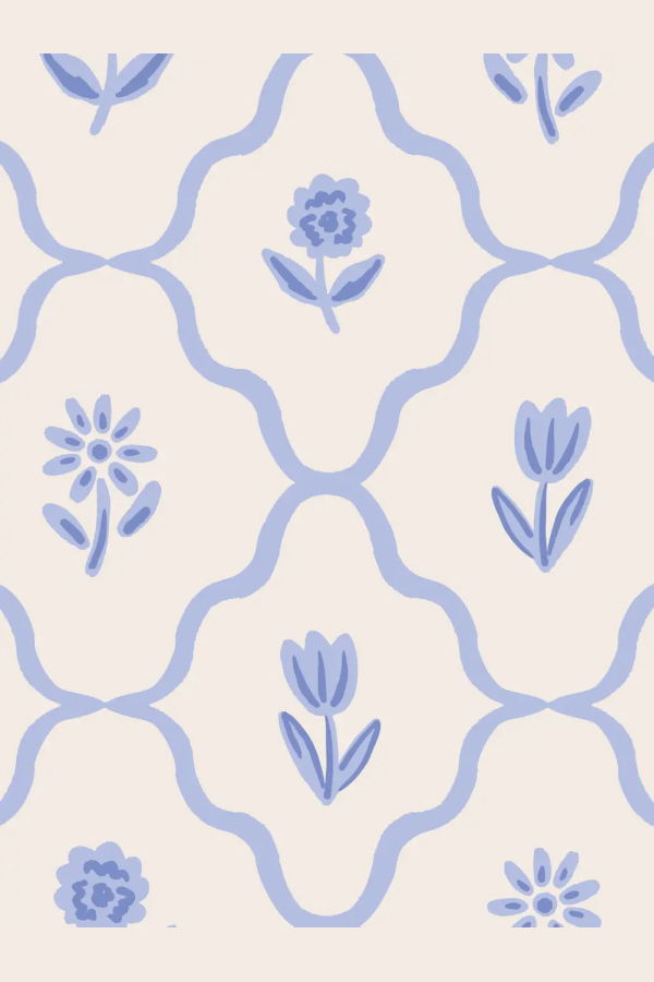 KIDS Honeycomb Goods Zip Bamboo Pajamas in Dutch Floral