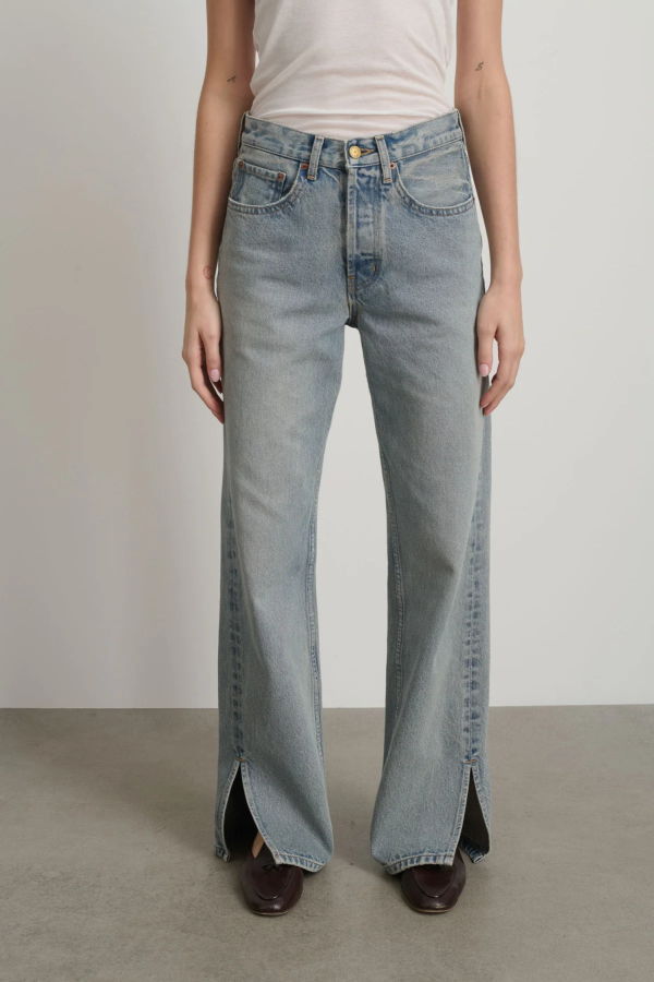 B Sides Charlot Split Hem (Inseam 29") Jean - Ed Wash