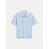 Alex Mill Garment Dyed Polo in Pique Cotton - Thumbnail 1