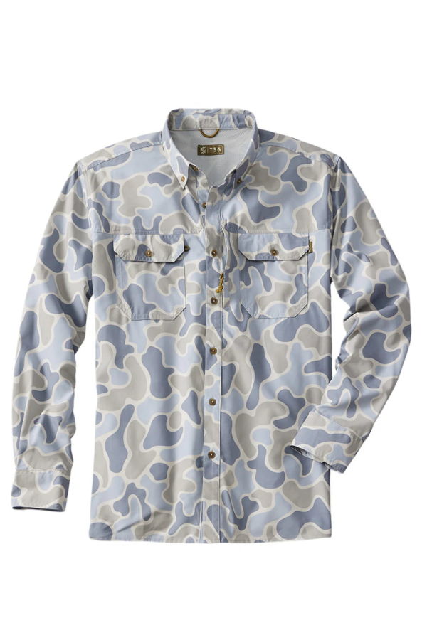 The Sporting Gent TSG Long Sleeve Guide Shirt - Coastal Oxbow