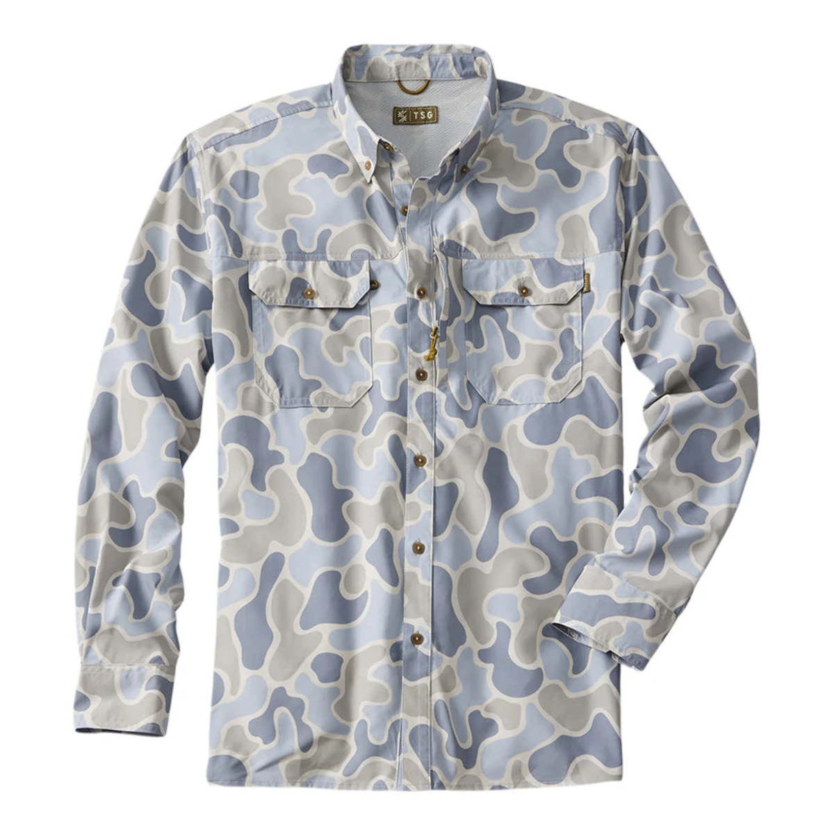The Sporting Gent TSG Long Sleeve Guide Shirt - Coastal Oxbow - Image 1 of 2