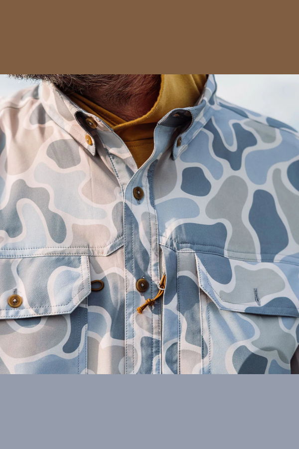 The Sporting Gent TSG Long Sleeve Guide Shirt - Coastal Oxbow