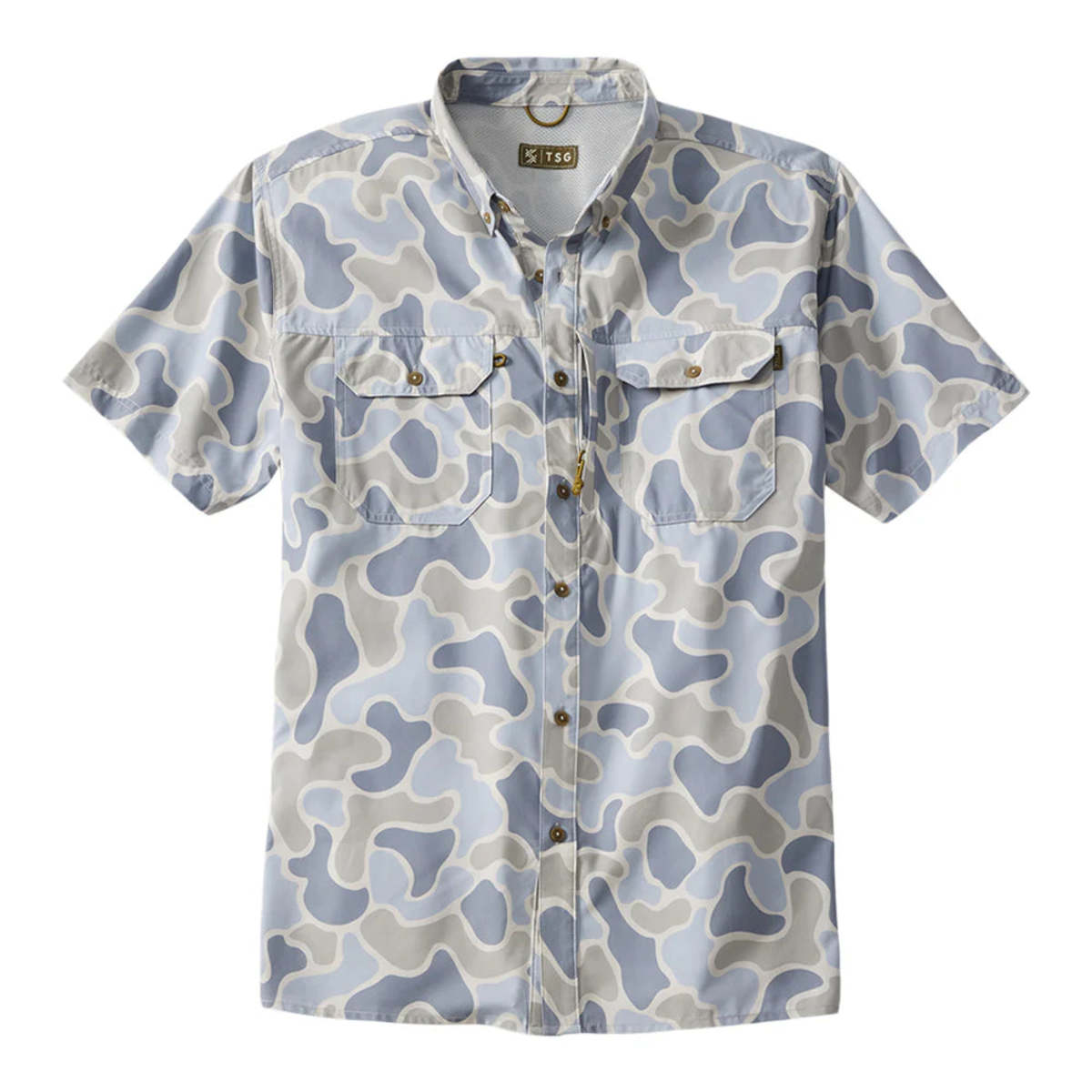 The Sporting Gent TSG Short Sleeve Guide Shirt - Coastal Oxbow - Image 1 of 4