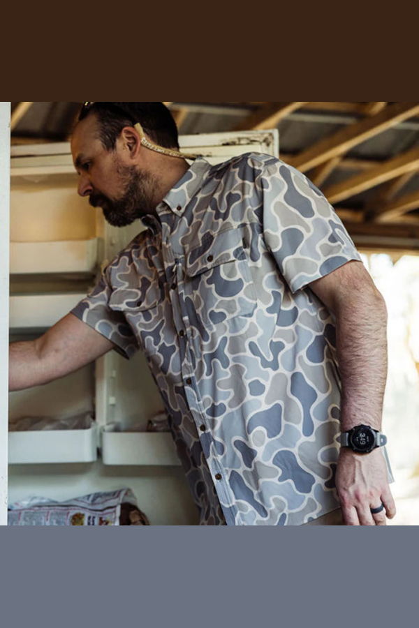 The Sporting Gent TSG Short Sleeve Guide Shirt - Coastal Oxbow