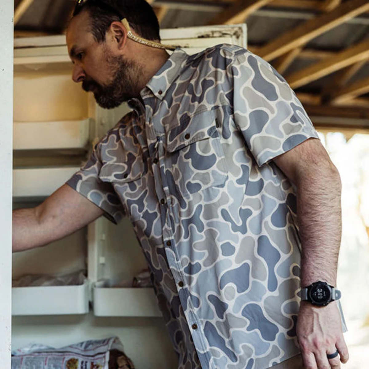 The Sporting Gent TSG Short Sleeve Guide Shirt - Coastal Oxbow - Image 2 of 4