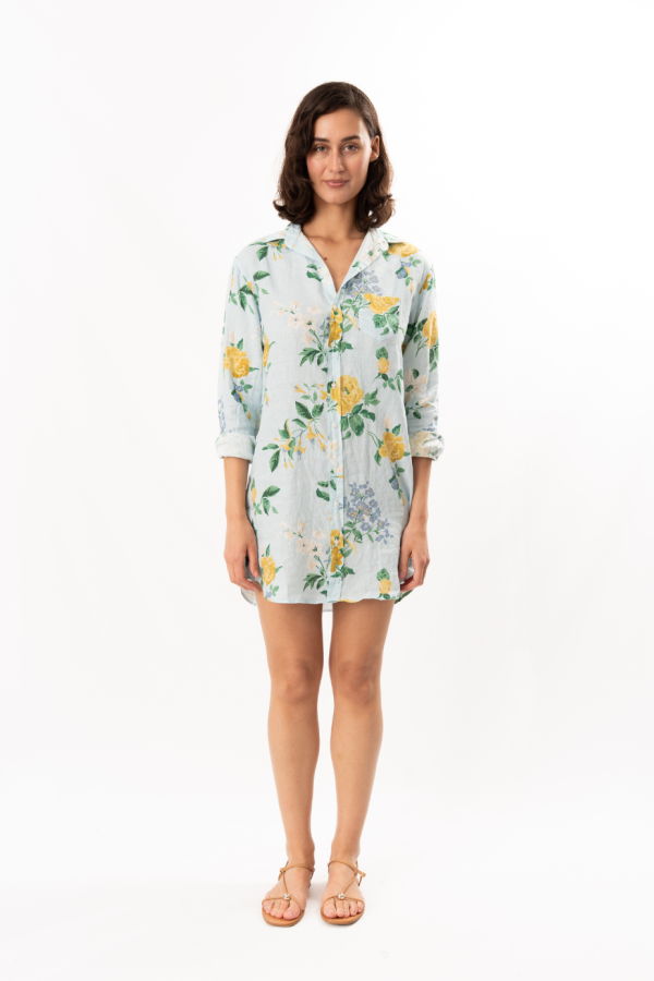 Frank & Eileen Mary Classic Shirtdress - Spring Bouquet