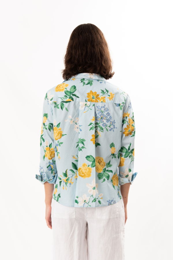 Frank & Eileen Silvio Untuckable Button-Up Shirt - Spring Bouquet