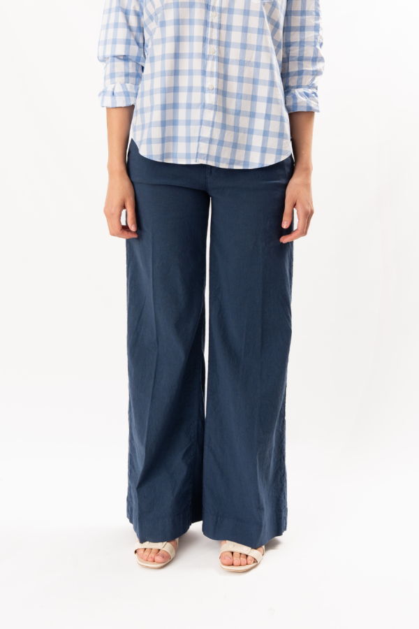 Frank & Eileen West Village NYC Trouser - Summer Navy