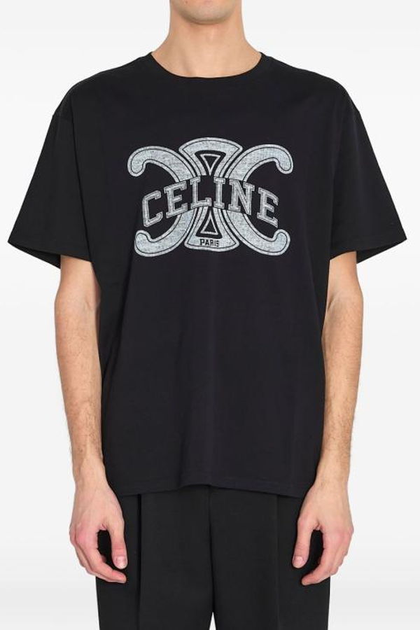 Celine T-Shirt - Black White