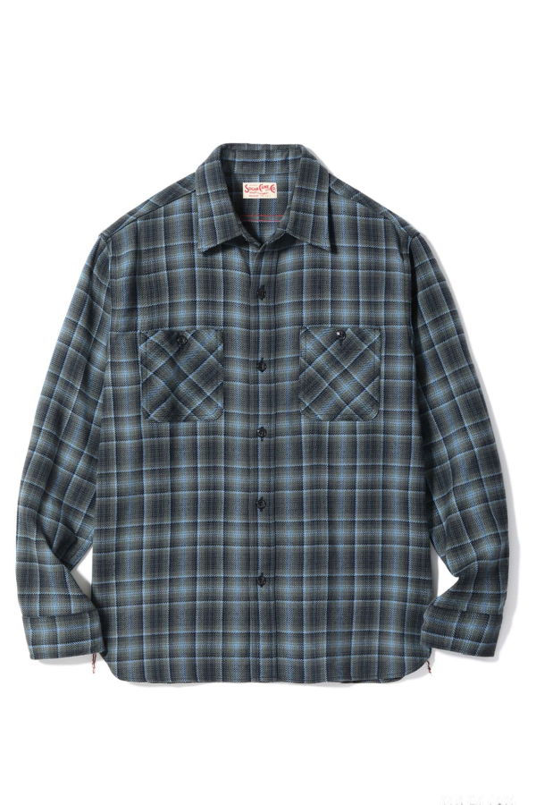 Sugar Cane SC29563 Twill Check Work Shirt
