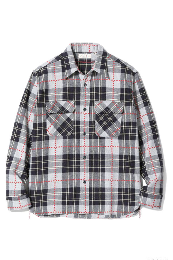 Sugar Cane SC29583 Fiction Romance Dobby Check Work Shirt