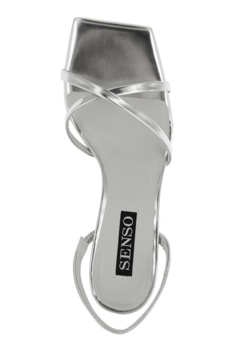 Senso Erika III Heeled Sandals - Silver