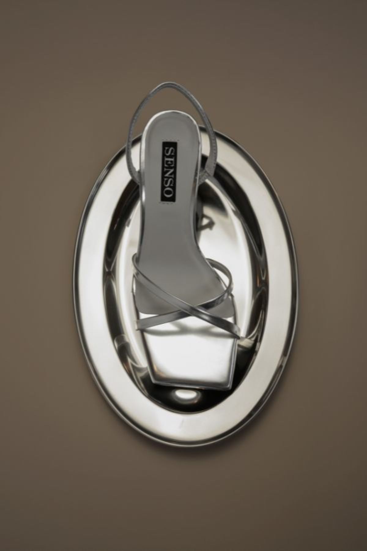 Senso Erika III Heeled Sandals - Silver - Image 6 of 6