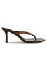 Senso Flowe Heeled Sandals - Espresso - Thumbnail 1
