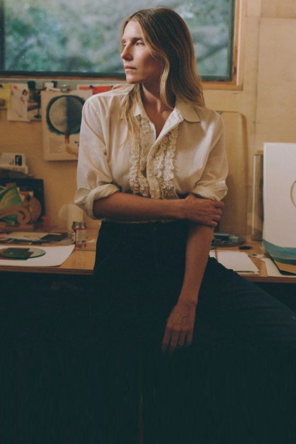 Nili Lotan Nathael Ruffle Shirt