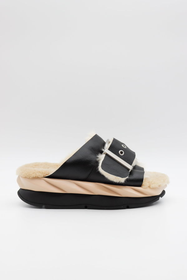 4CCCCEES Mellow Laze Platform Sandal - Oreo