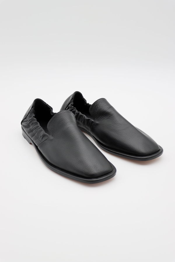 Lauren Manoogian Soft Banded Loafer Shoes - Black