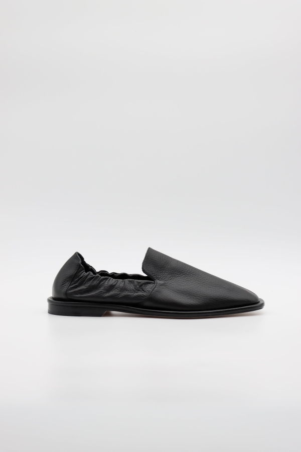 Lauren Manoogian Soft Banded Loafer Shoes - Black