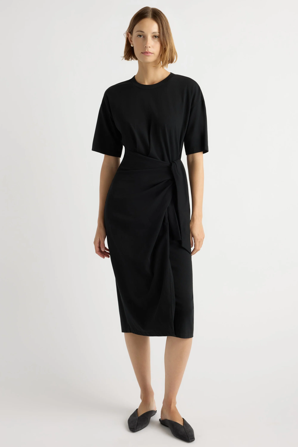 Modern Citizen Noa Wrap Dress - Image 1 of 6