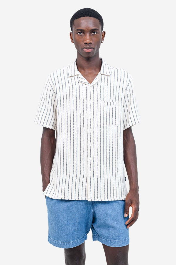 OLOW Rivas Stripes Aloha Shirt