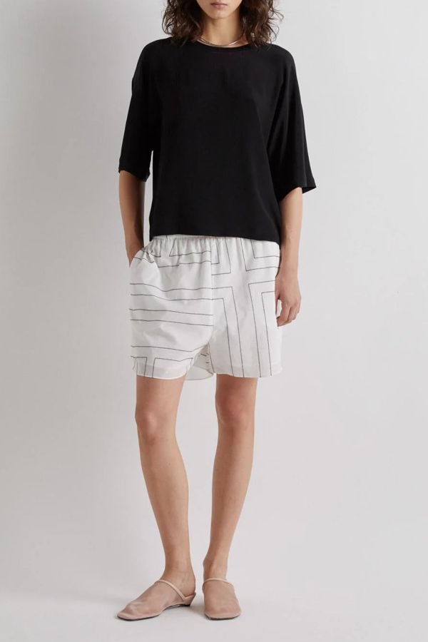 MeiMeij M6EE04 Blouse - Nero