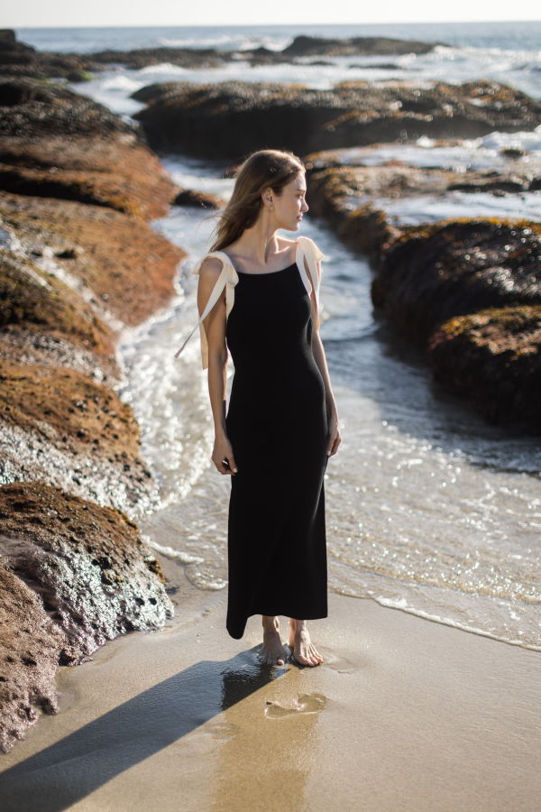 Nello June Cora Dress - Midnight Black