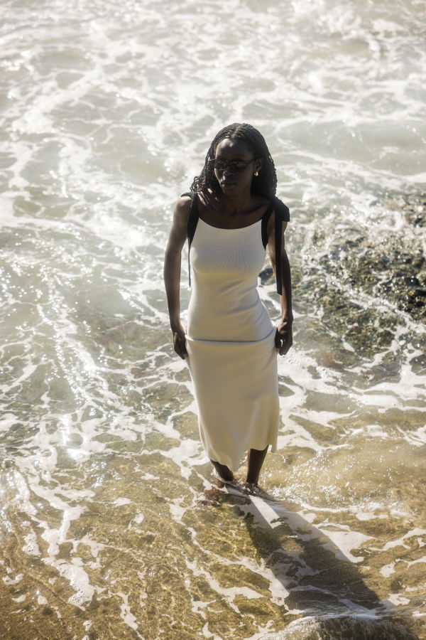 Nello June Cora Dress - Pearl