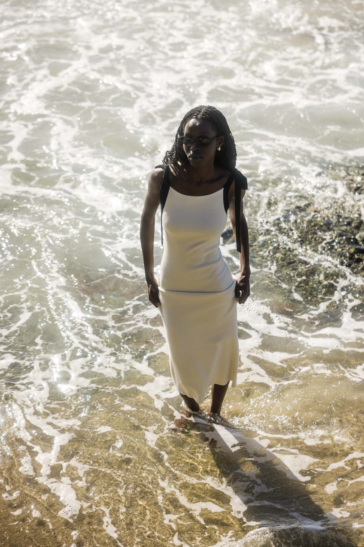 Nello June Cora Dress - Pearl - Image 1 of 6