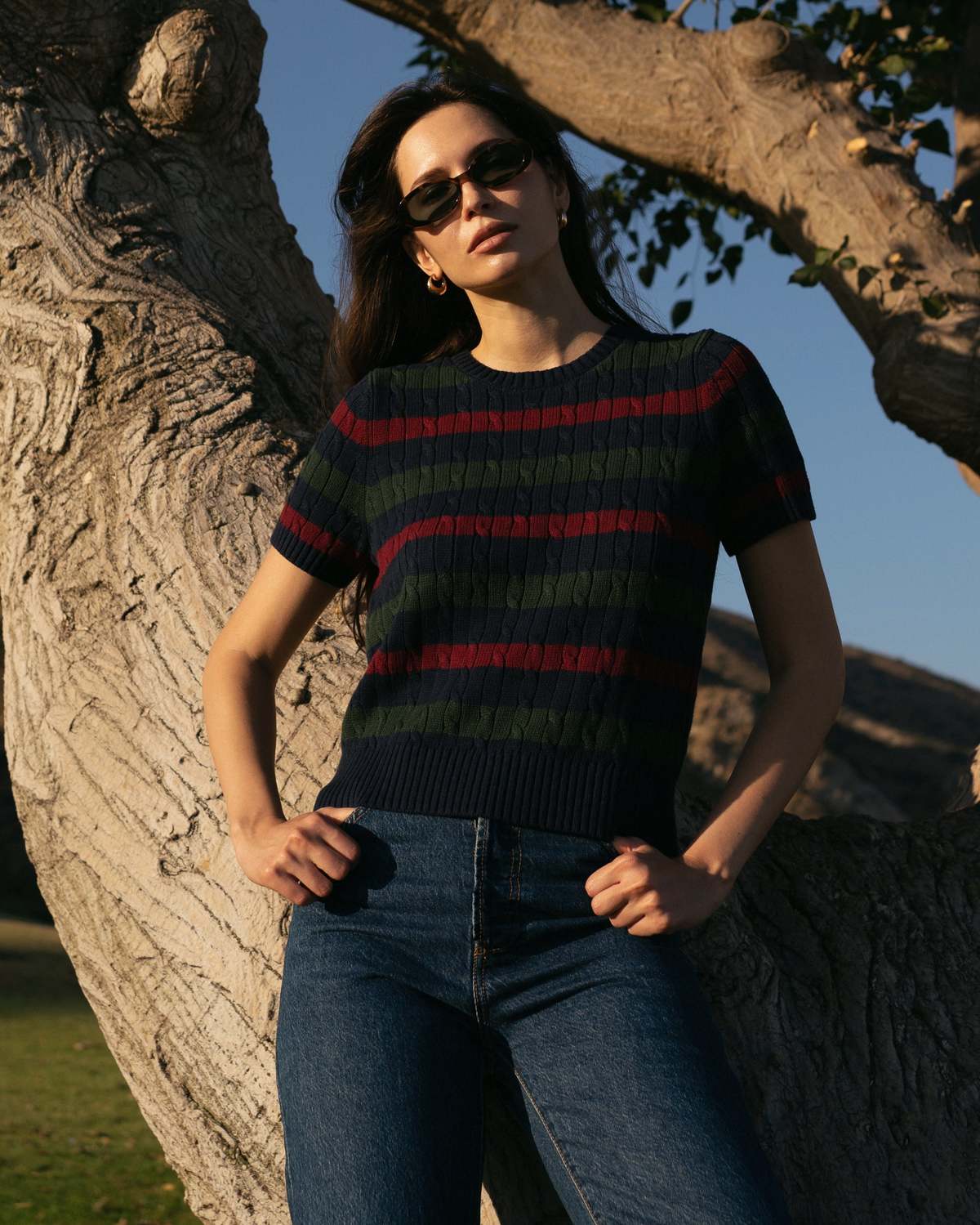 Nello June Letti Short Sleeve Crew Sweater - Image 2 of 4